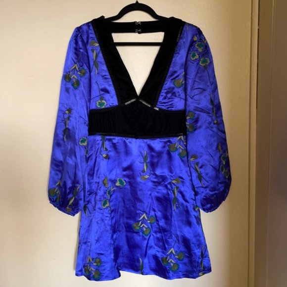Modcloth | NWT World Traveler's Tea Time Mini Dress - Picture 14 of 17